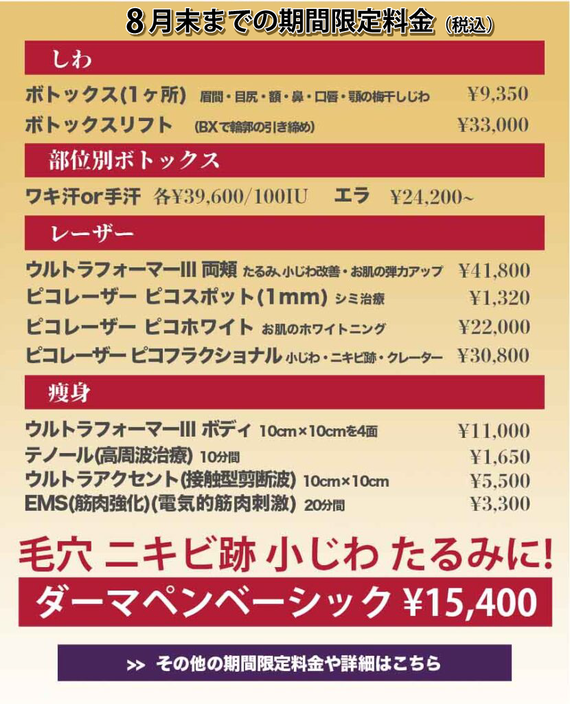 期間限定料金"